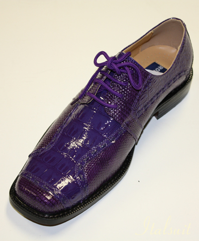 Mens purple sale dress shoes